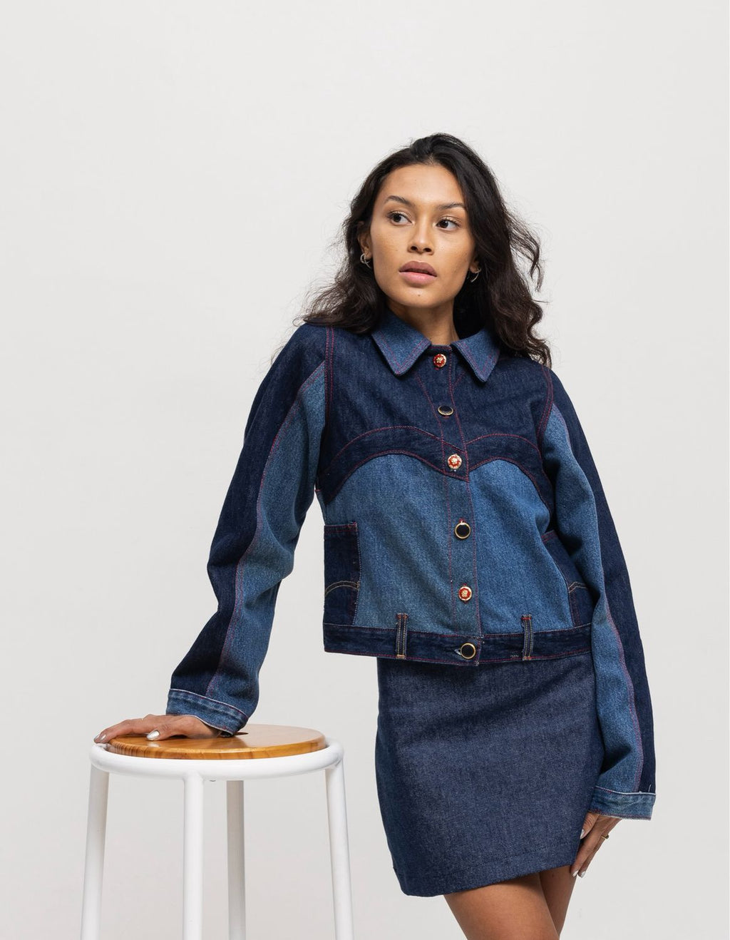 The Aria Two Toned Jacket