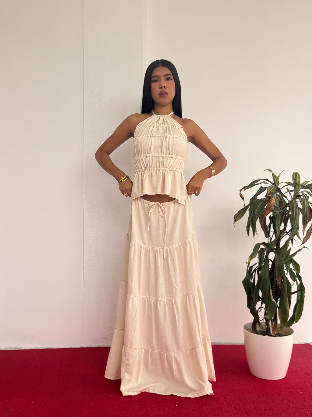 The Linen Prairie Skirt