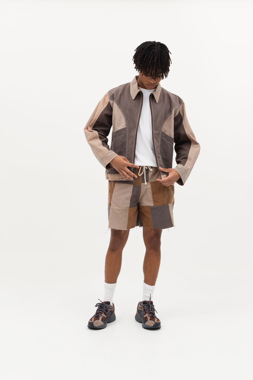 The Honey Patchwork Shorts