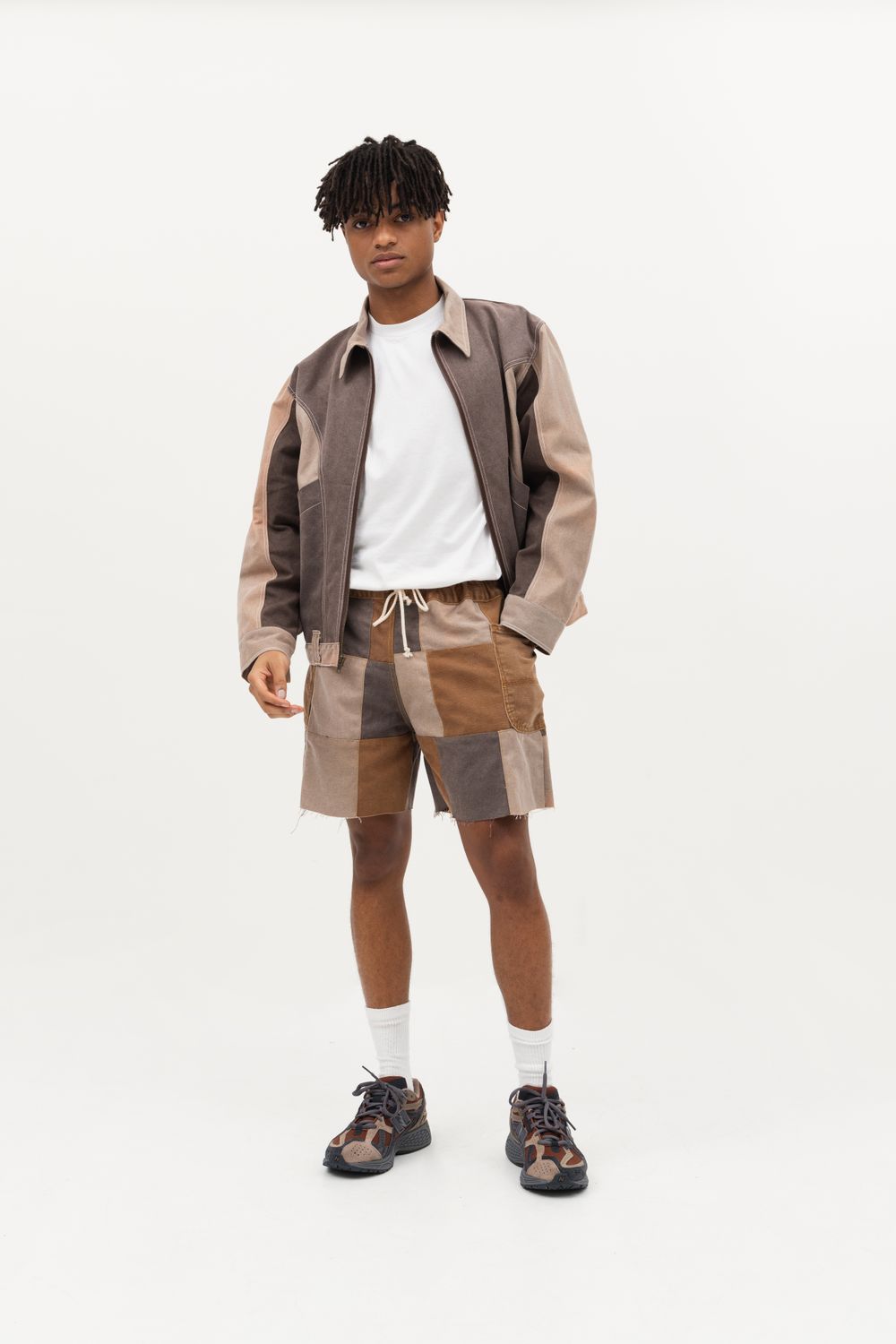 The Honey Patchwork Shorts