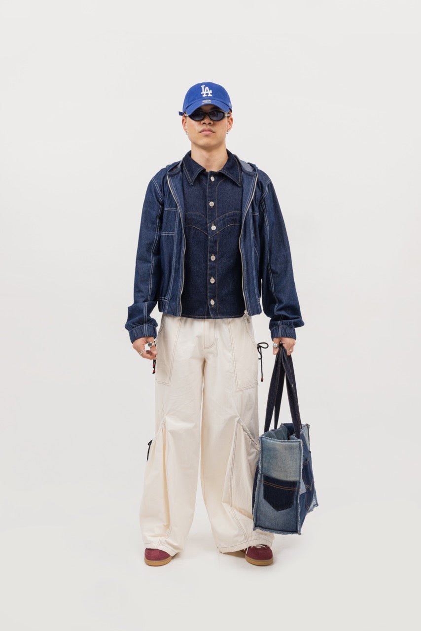 The Cloud Denim Zip Jacket