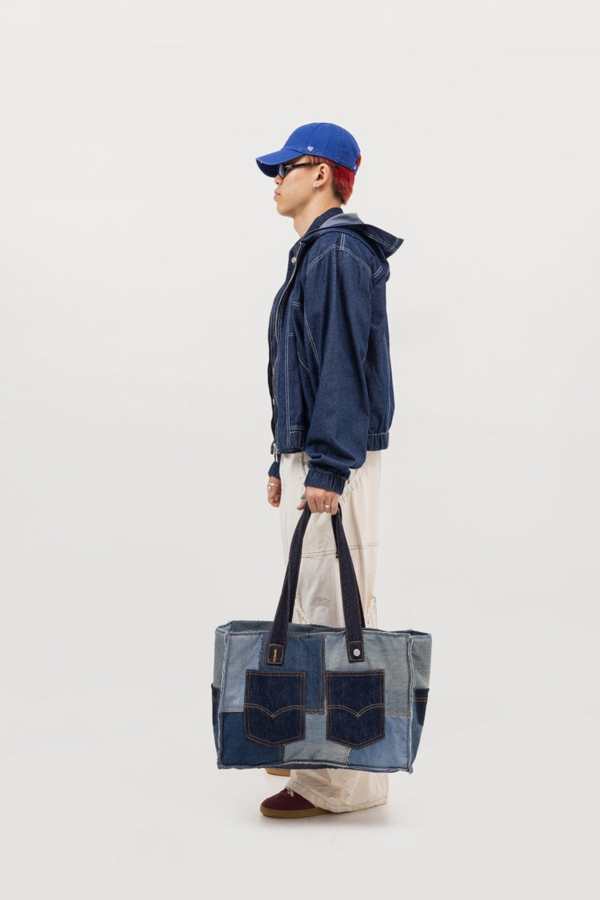 The Cloud Denim Zip Jacket