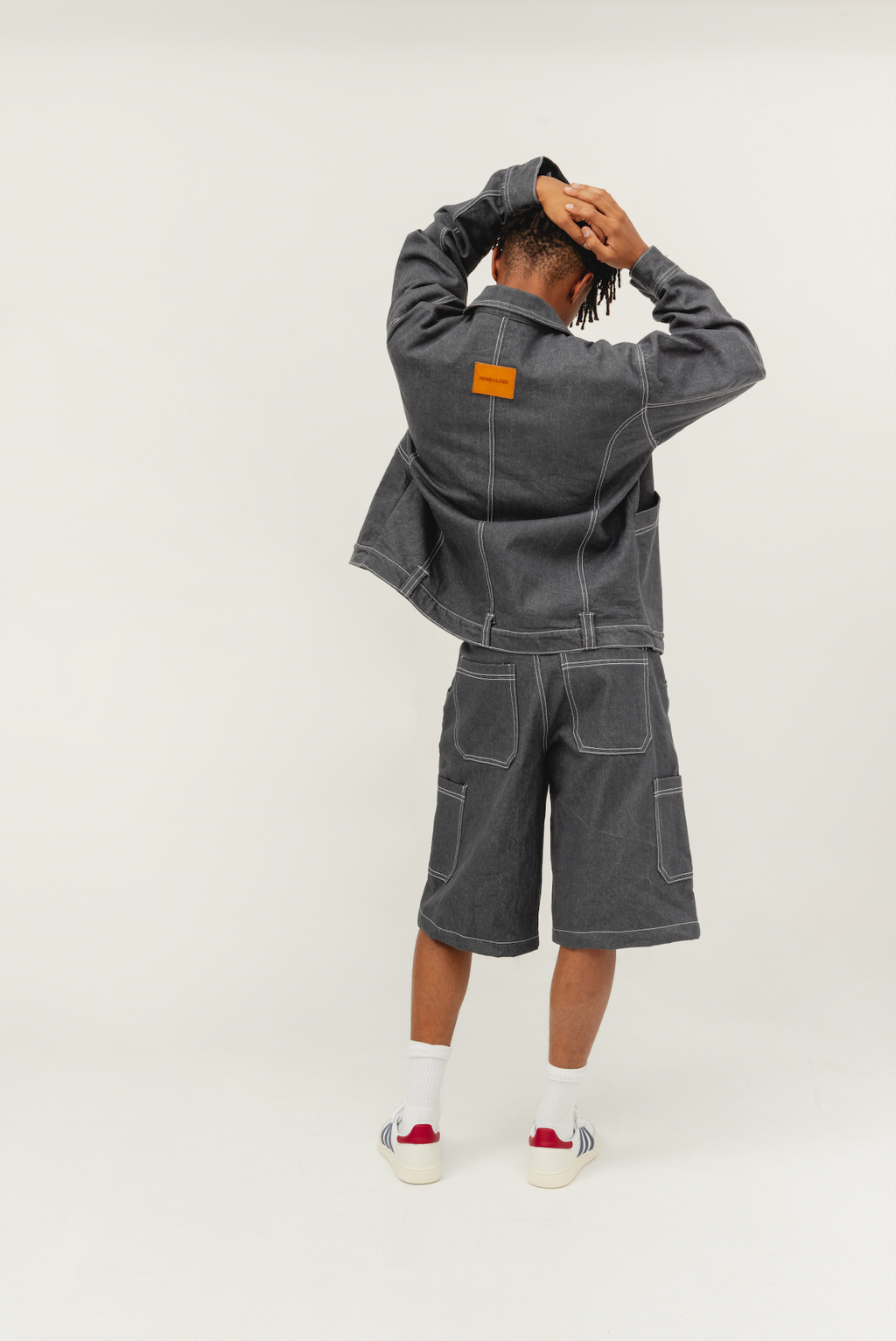 The Power Jorts Charcoal Grey