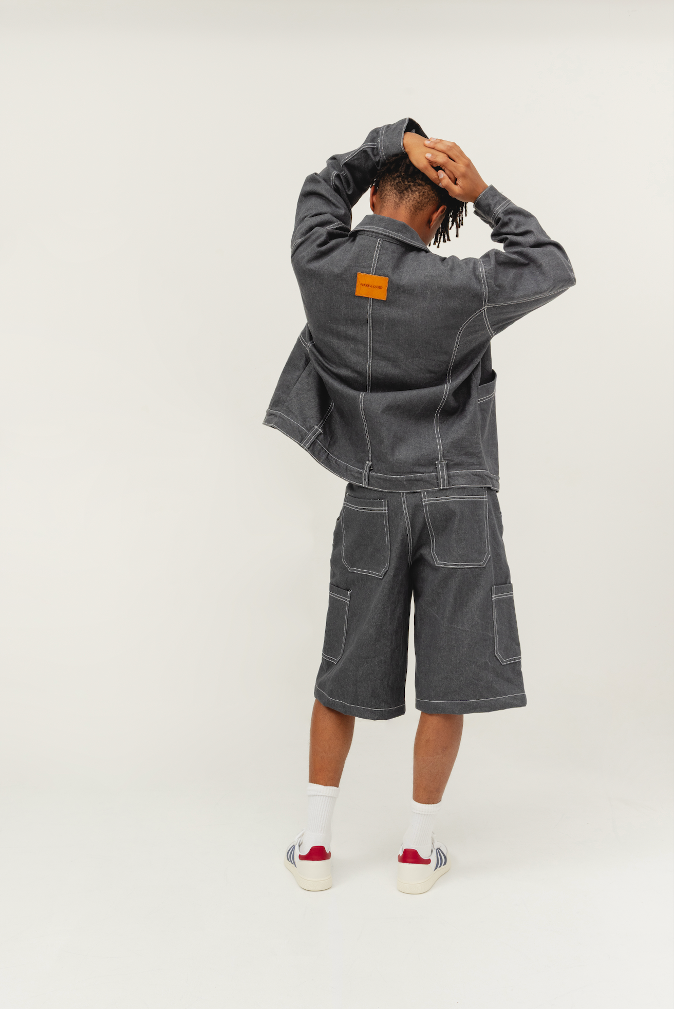 The Power Jorts Charcoal Grey