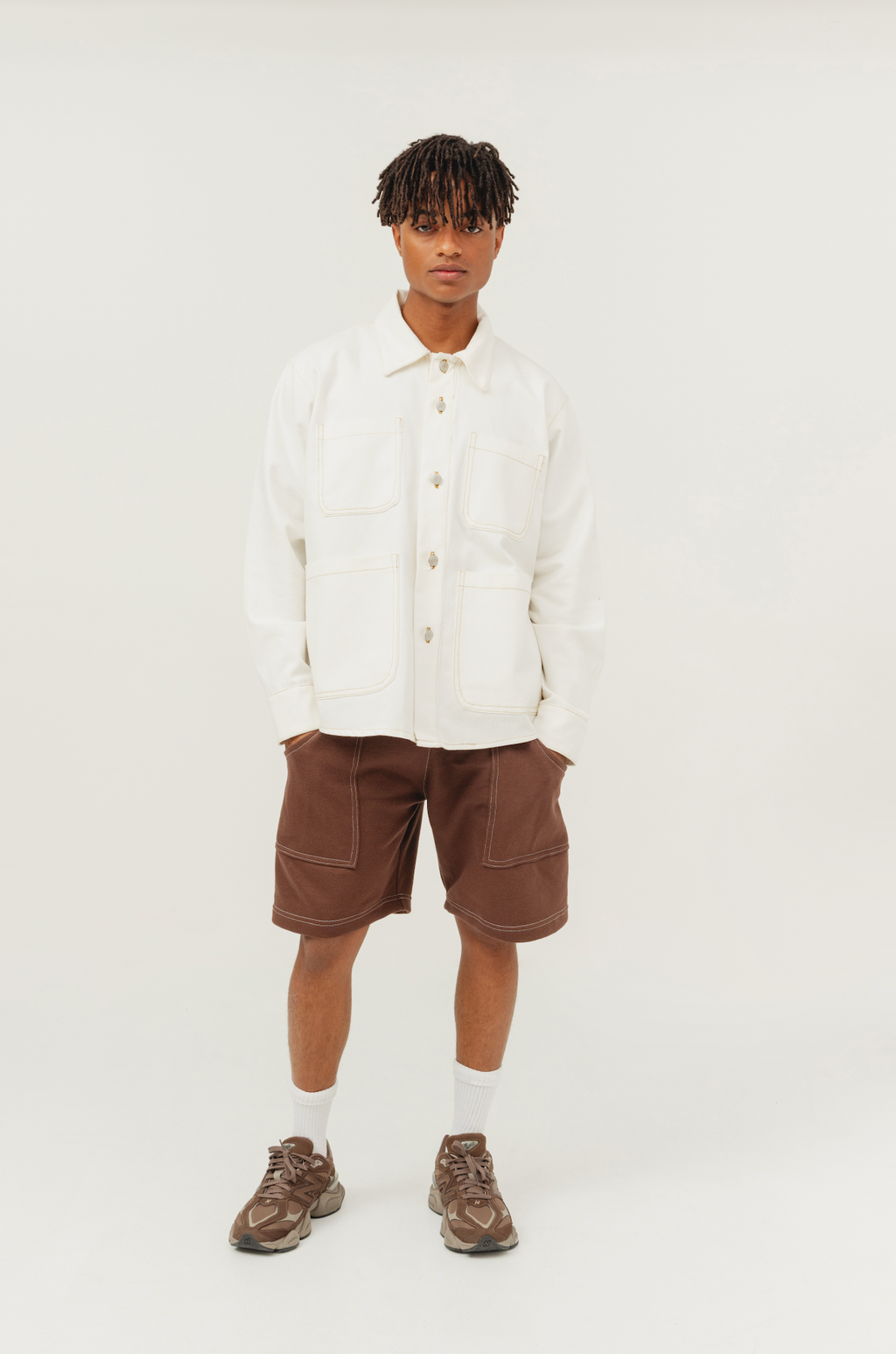 The White Canvas Overshirt