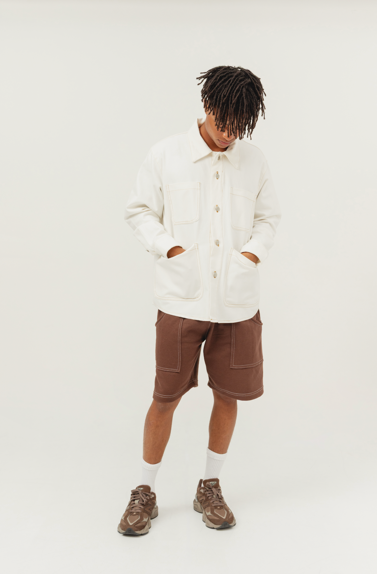 The White Canvas Overshirt