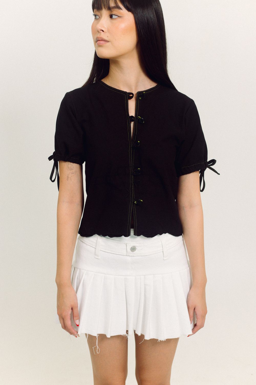 The Black Rose Top