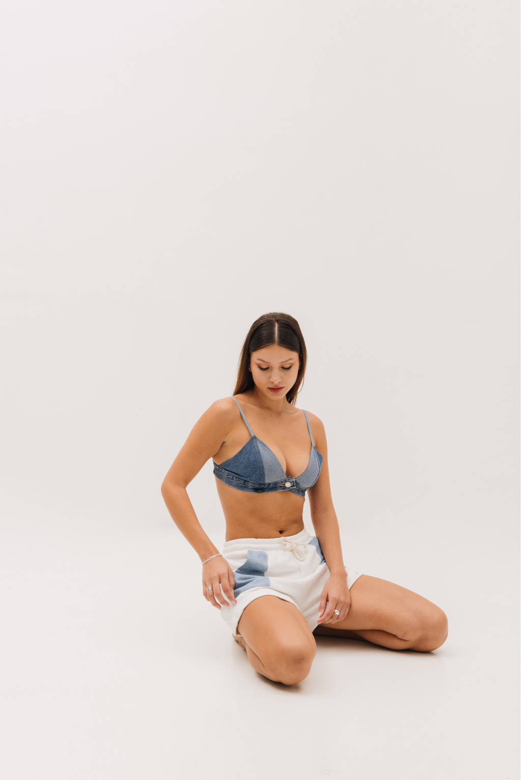 The Denim Bralette (made to order)