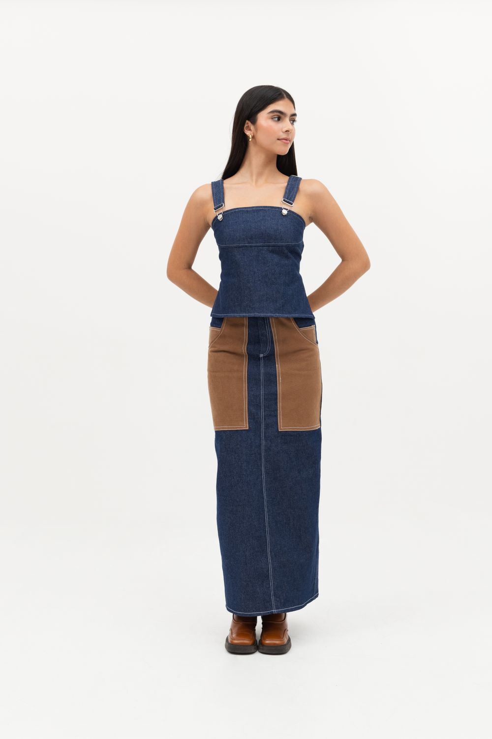 The Carpenter Long Skirt- Made To Order