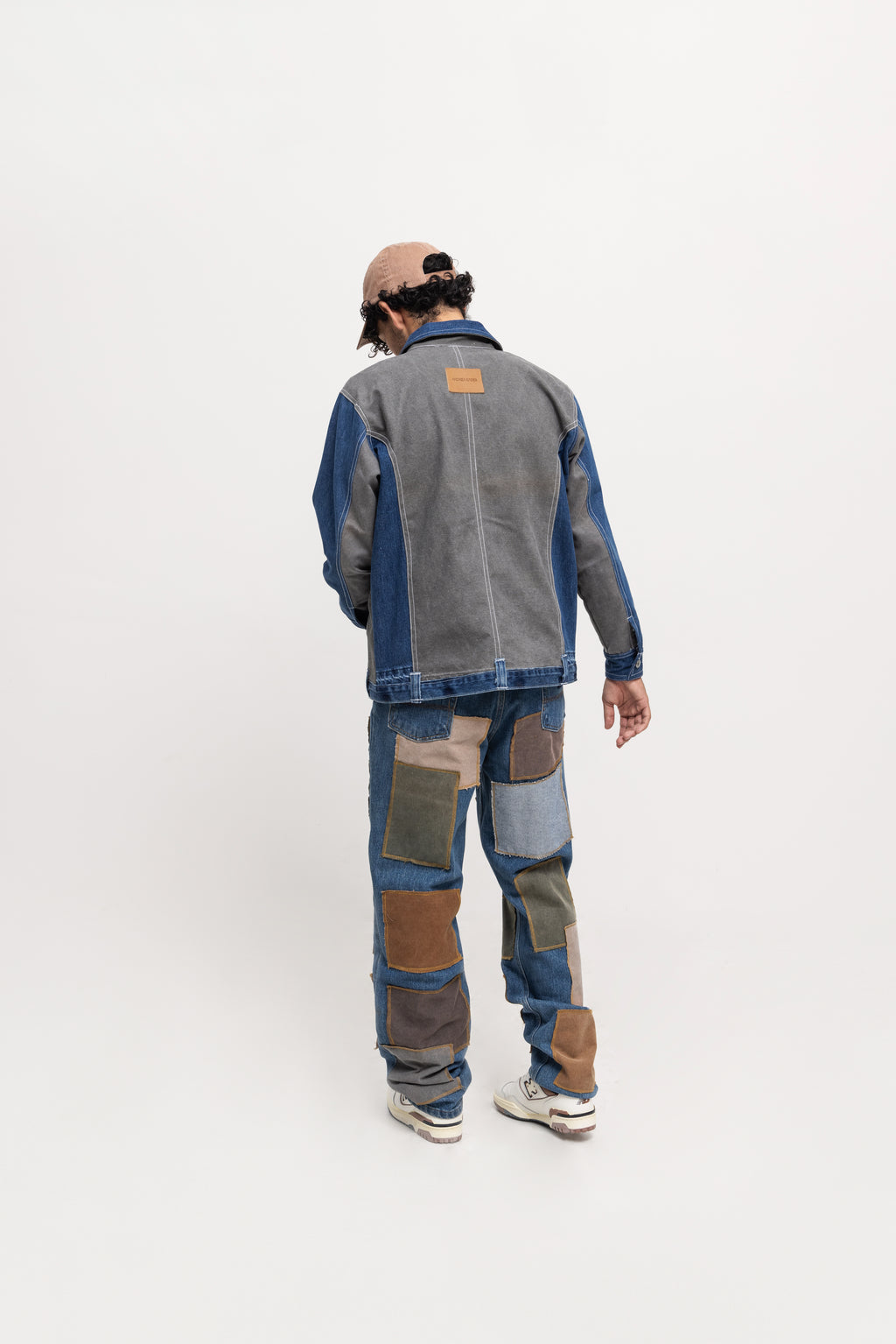 The Green Forest Patchwork Jeans- Made To Order