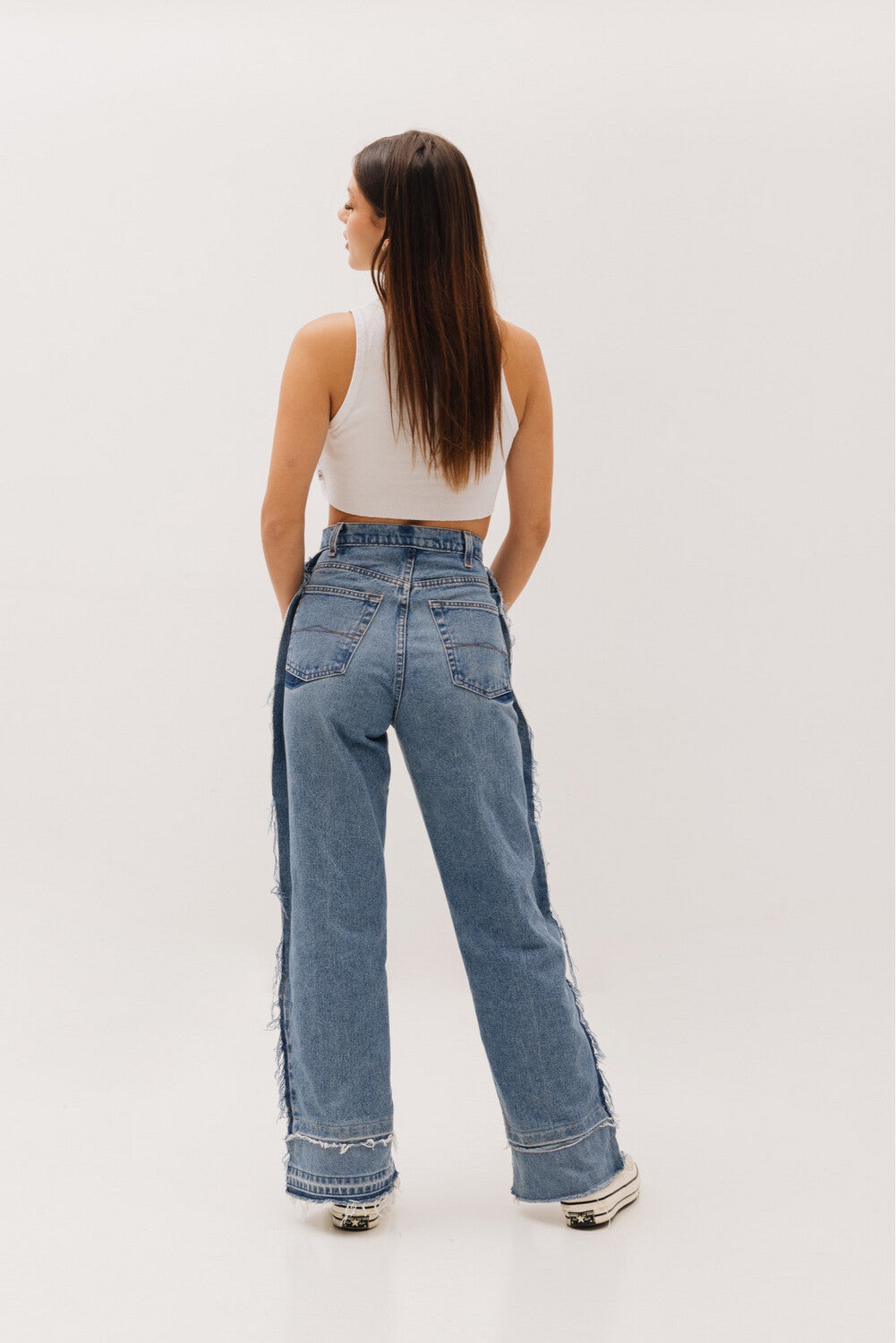 The Lace Up Jeans (custom made)